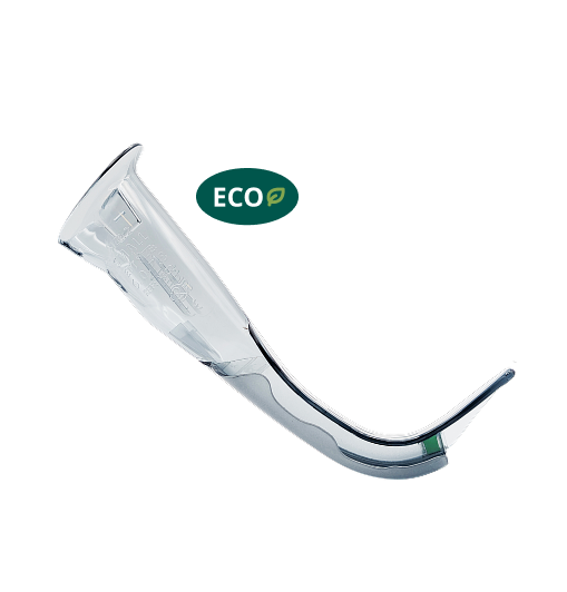 Airtraq eco-friendly channeled blade with ECO label